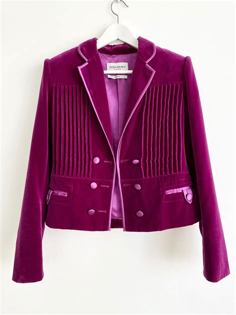 yves saint laurent vintage jacket